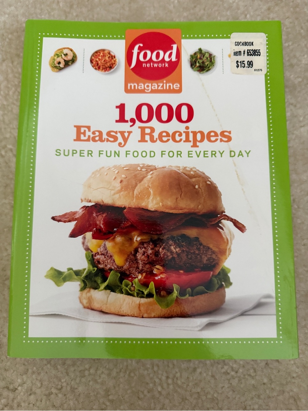 Cookbook Back Cover